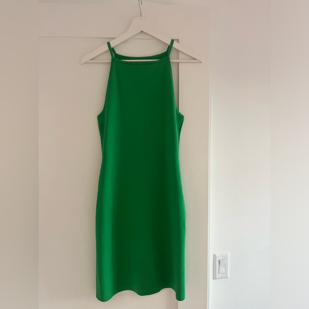 COS Vibrant Green Dress